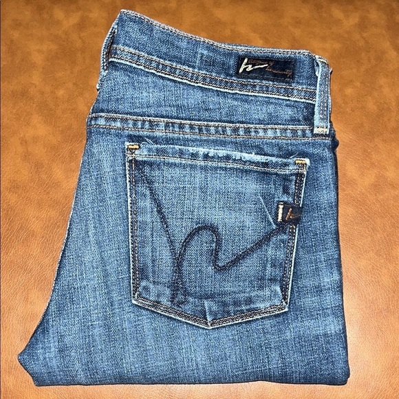 Citizens Of Humanity Ingrid #002 Low Waist Flare Stretch Size 26 - Picture 3 of 16